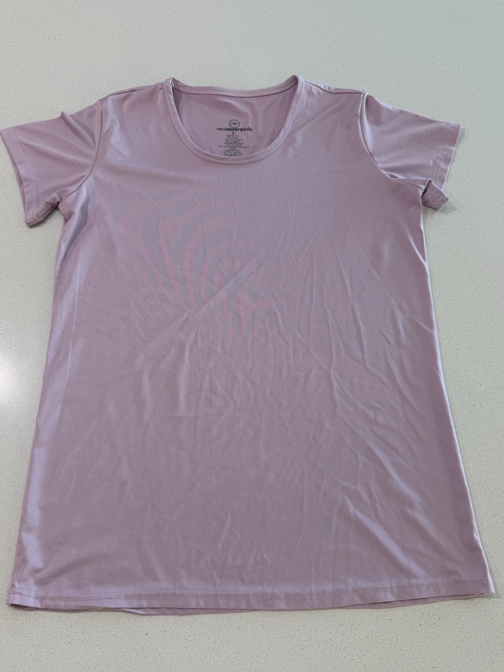 Essentials Women’s Scoop Neck Tee in Light Lavender